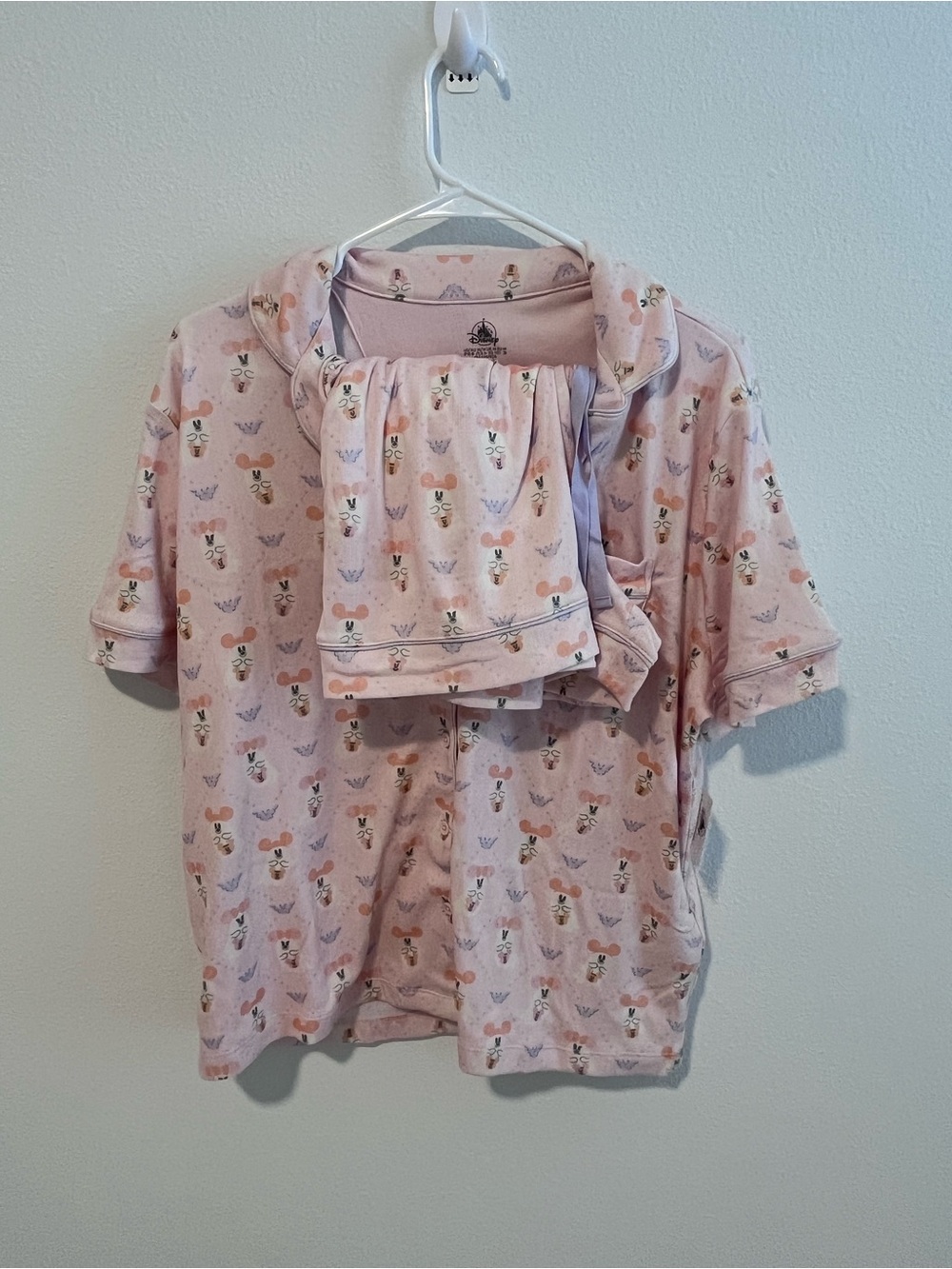 NWT Disney Halloween 2026 Disney Women's Pink Mickey Mouse Pajama Set Medium